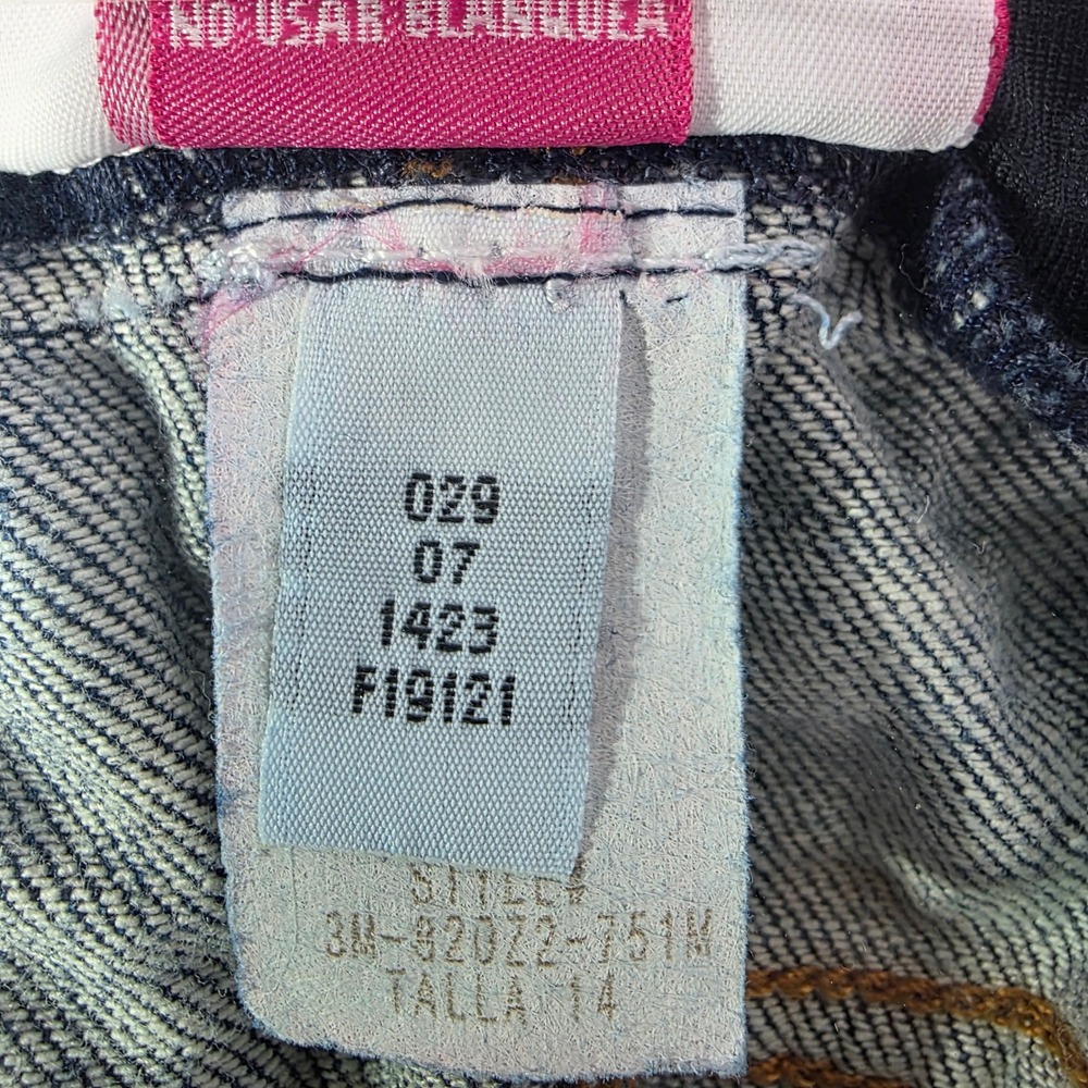 Liz Lange Target Maternity Jeans Blue Straight Leg Belly Panel Size 14 NWT - Picture 12 of 15